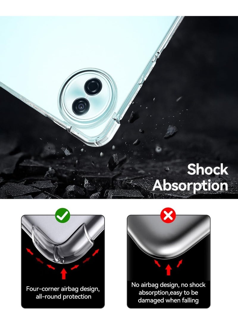 Clear Case Shockproof Flexible Cover,Anti-Scratch Transparent TPU Protective Shell For Honor Pad 10 (12.1 Inch) - Image 5