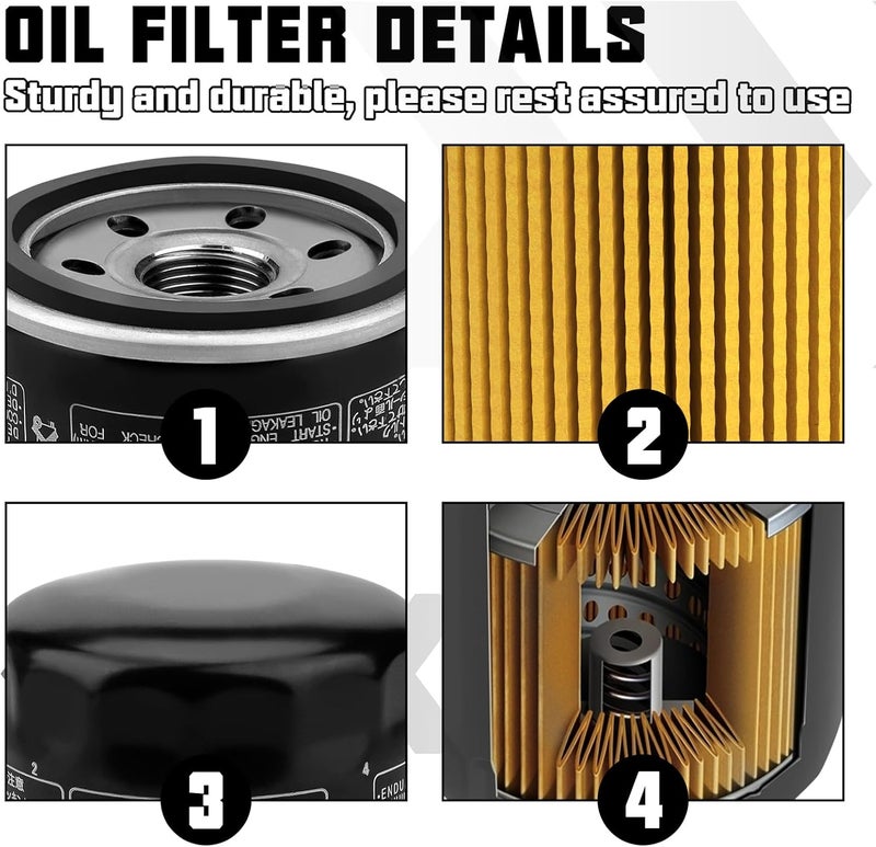Sollon Oil Filter for Yamaha and Kymco Models - Image 4