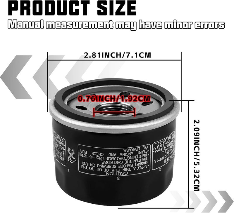 Sollon Oil Filter for Yamaha and Kymco Models - Image 3