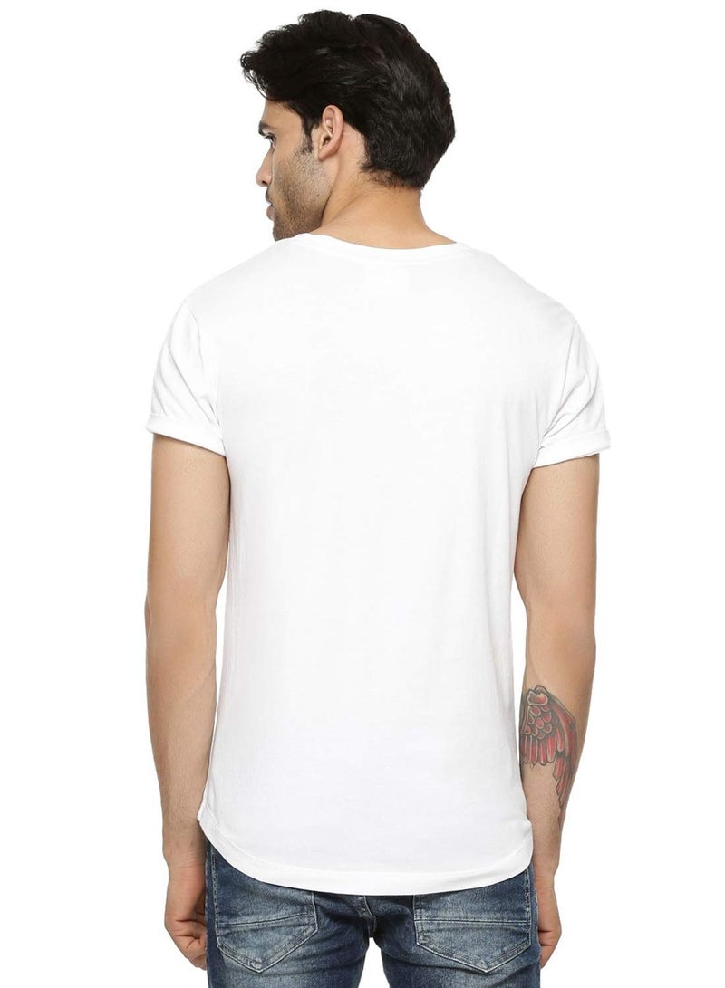 ADRO Men's USA American Flag Printed Cotton T-Shirts (RNR-M-NWW-WH_White_3XL) - Image 2