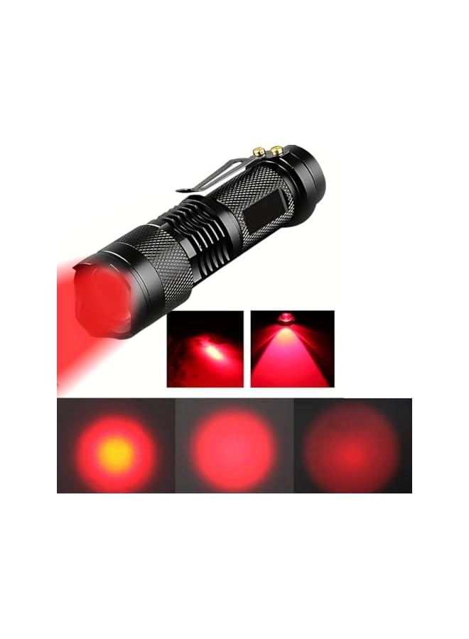 promass Red Green Blue LED Flashlights 3 Pack, Red Light Green Light Blue Light Flashlight, Red Green Blue Lights Flashlight LED Lights Torch Outdoor - Image 4