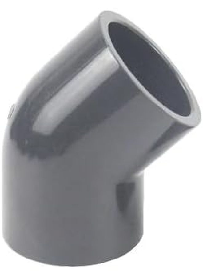 1 قطعة من وصلة الكوع بزاوية 45 درجة من PVC، قطر داخلي 20 مم لحوض الأسماك - Image 1
