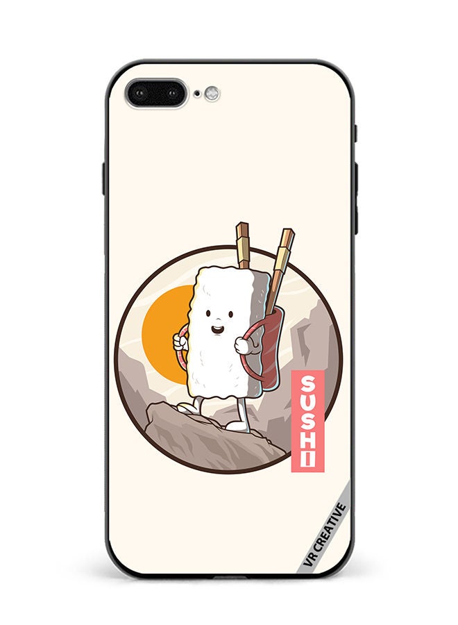 VR CREATIVE Protective Case Cover For Apple iPhone 7 Plus/8 Plus Travel Sushi Design Multicolour - Image 1