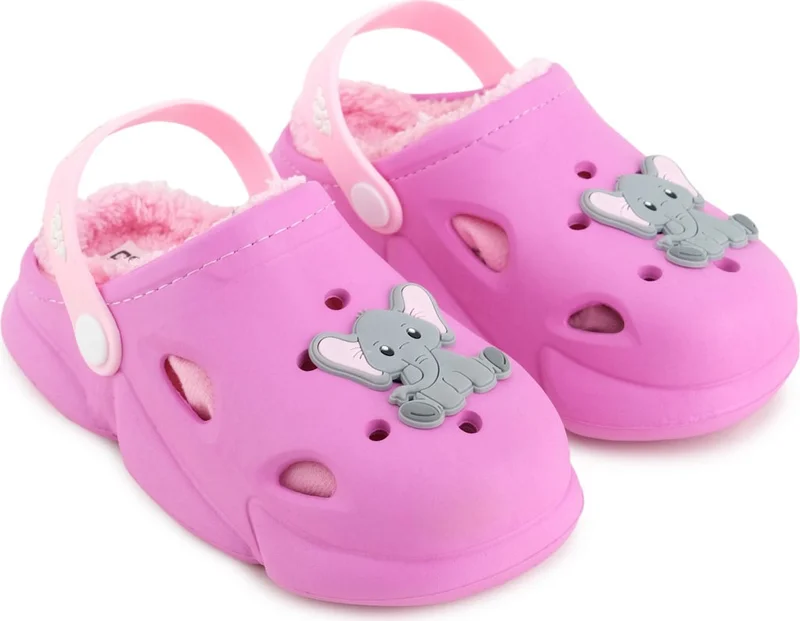 Gezer Girls Winter Eva Plush Home School Nursery Slippers Sandals