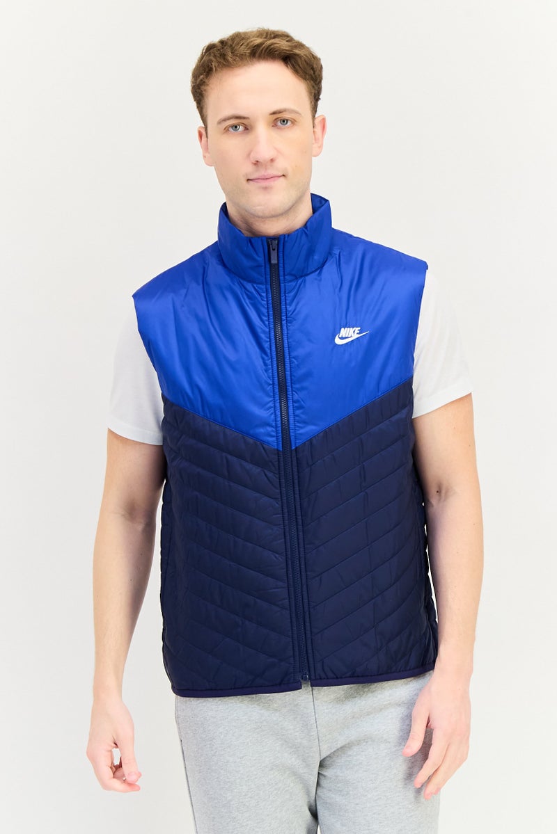 Nike Men Therma Fit Sleeveless Outdoor Puffer Vest, Multicolor - Image 1
