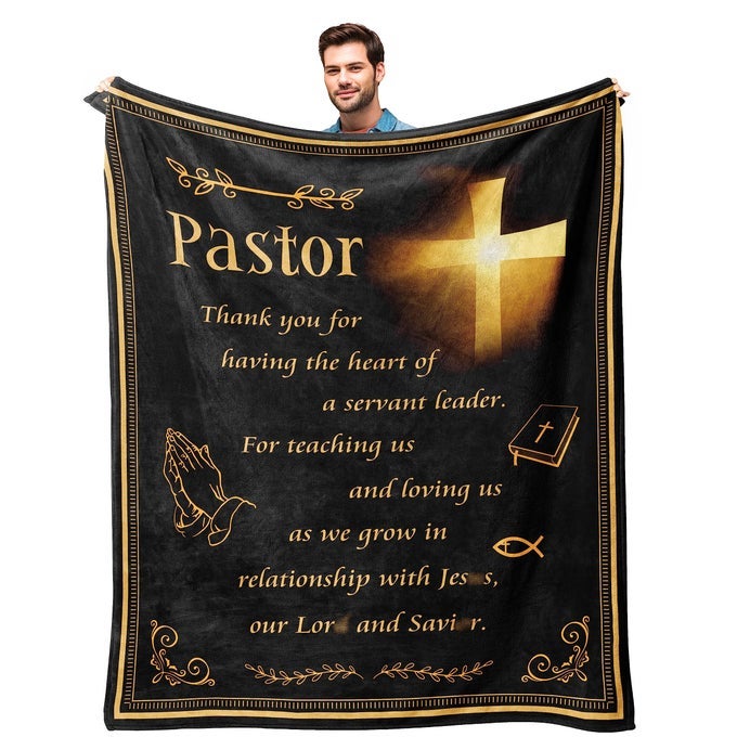 PASTOR APPRECIATION GIFTS BLANKET 50X60 UNIQUE PASTOR GIFTS GIFTS FOR PASTOR PASTORS APPRECIATION DECORATIONS GIFT FUNNY GIFT IDEA FOR PASTORS THROW BLANKETS CHRISTIAN PASTOR GIFT