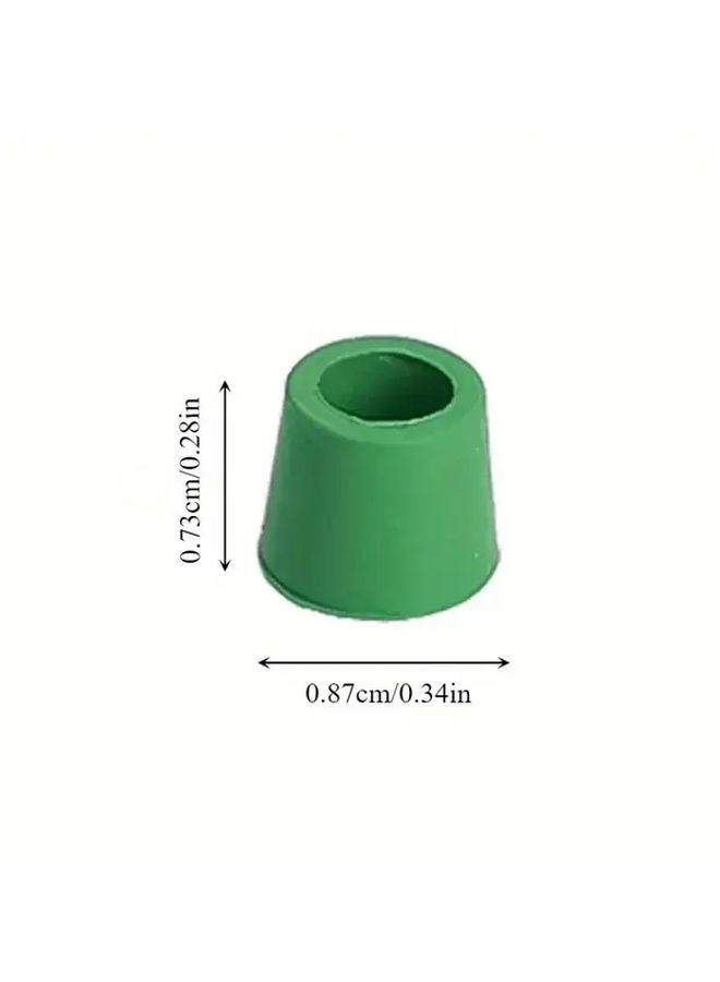 100 Pcs Green Rubber O Ring Seals 1 4 Inch For Charging Hose Valve Pipe Repair - Image 2