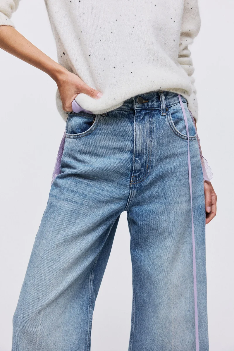 H&M Bootcut High Jeans