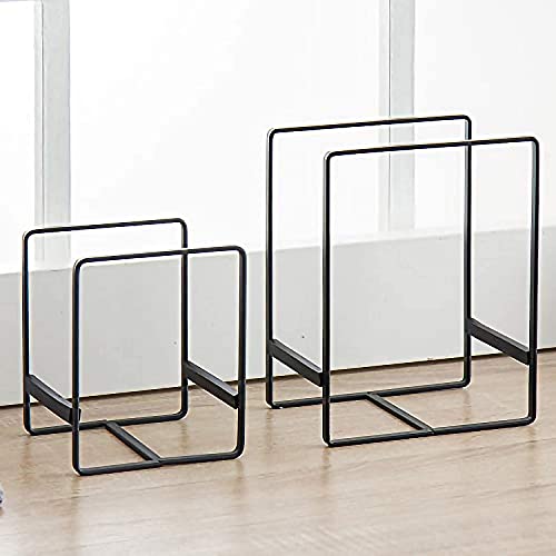 MosQuick® 2Pcs Big & Small Plate Stand, Utensil Stand, and Dish Rack - Essential Utensil stand for kitchen and Efficient Plate stand for kitchen bowl stand for kitchen Perfect Bartan stand -Black - Image 3