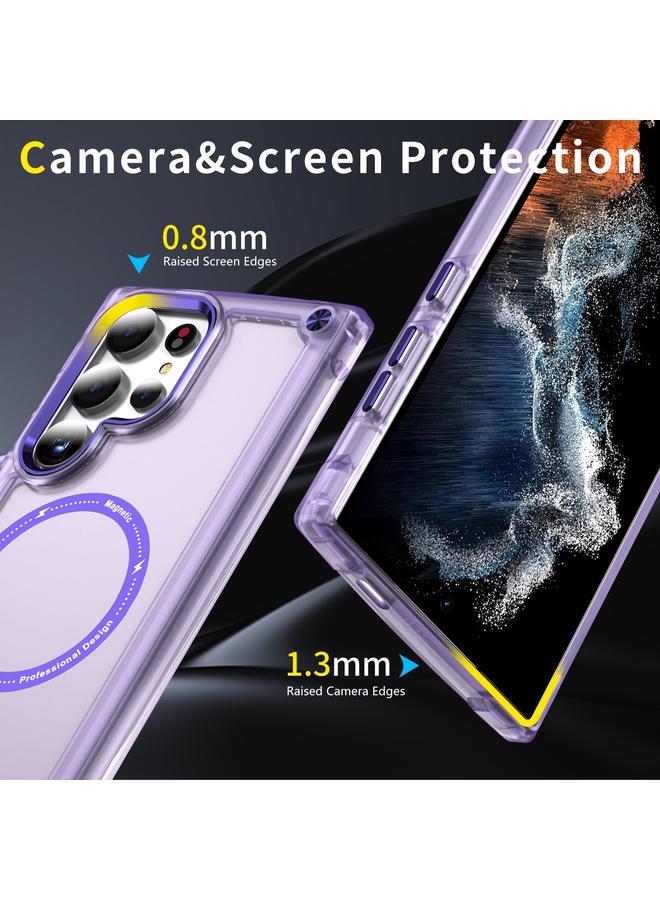 اس-توب جراب لهاتف Samsung Galaxy S24 Ultra 5G مصنوع من مادة TPU + PC MagSafe المغناطيسية - Image 4