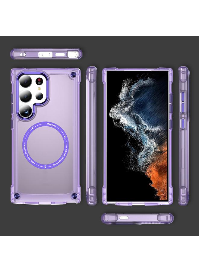 اس-توب جراب لهاتف Samsung Galaxy S24 Ultra 5G مصنوع من مادة TPU + PC MagSafe المغناطيسية - Image 2