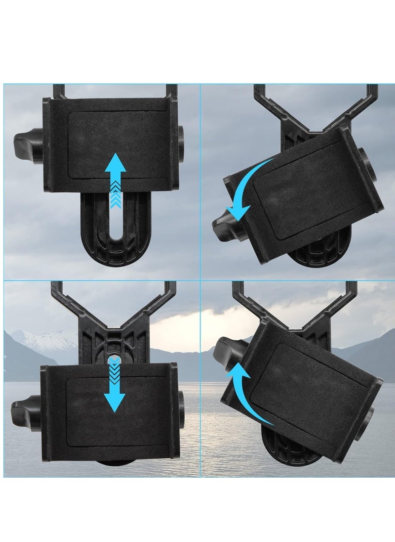 SYOSI - Universal Telescope Phone Mount, Quick Aligned Telescope Smart Phone Adapter Holder, Compatible with Spotting Scope, Telescope, Microscope, Monocular, Binocular, Fit All Brands of Smartphones - Image 1