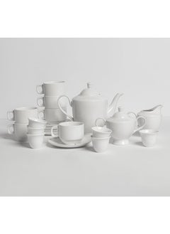 Bin-Shihoun-Abomar White Premium Porcelain Dinner Set for 6 People | Serving Utensils | Porcelain Plate Set | Porcelain Dinner Set (72 Pieces)  - Image 4