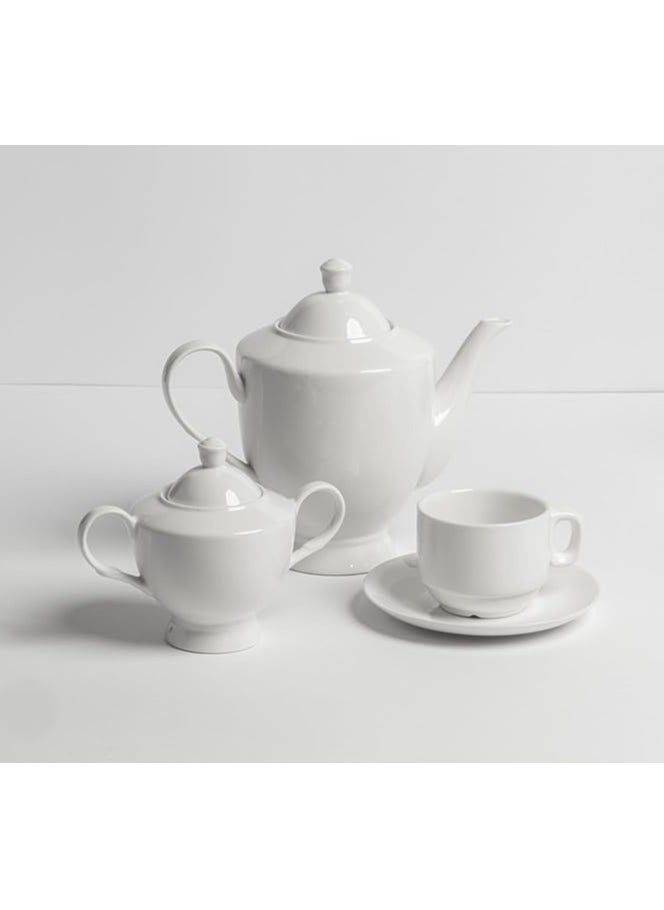 Bin-Shihoun-Abomar - White Premium Porcelain Dinner Set for 6 People | Serving Utensils | Porcelain Plate Set | Porcelain Dinner Set (72 Pieces) - Image 1