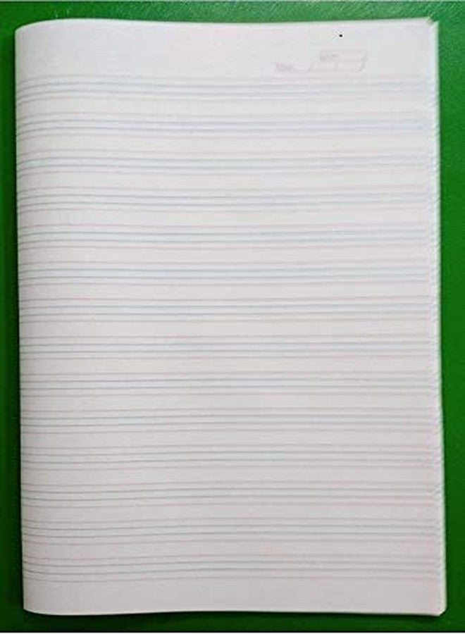 FIRST CLICK Answer Sheets Exam for Subject English 40 sheet & Math 40 Sheet Both side Ruled [Count 80 Sheets Without Fold With Fold 160 sheets 320 Pages] Size- LENGTH-38 cm,WIDTH-31 cm. - Image 3