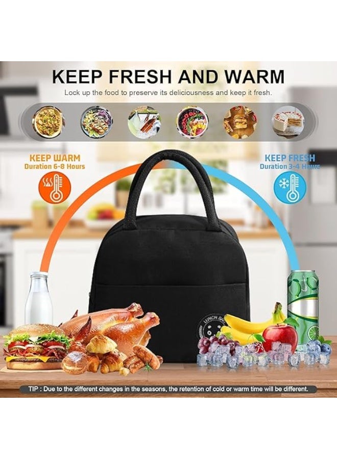 UShop U-Shop Insulated Reusable Lunch Bag with Anti-Leakage Cooling, Perfect for School, University, Picnics, Beach, Travel, and Food Storage for Men and Women - Image 2