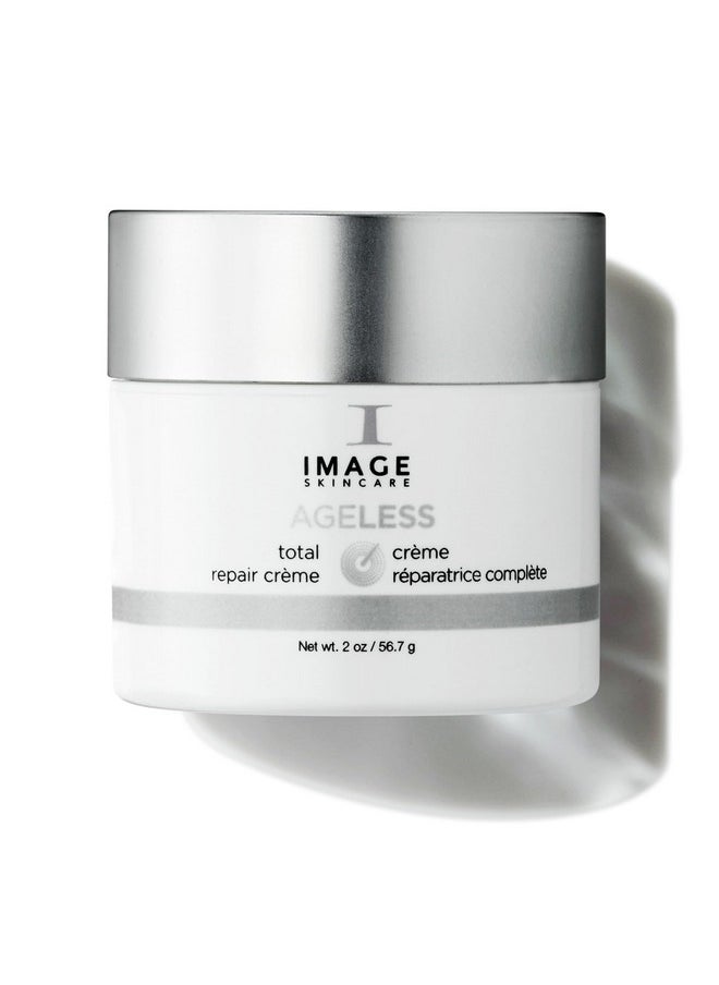 IMAGE SKINCARE IMAGE Skincare, AGELESS Total Repair Crème, Facial Night Cream Moisturizer with Hyaluronic Acid and Shea Butter, 2 oz  - Image 1