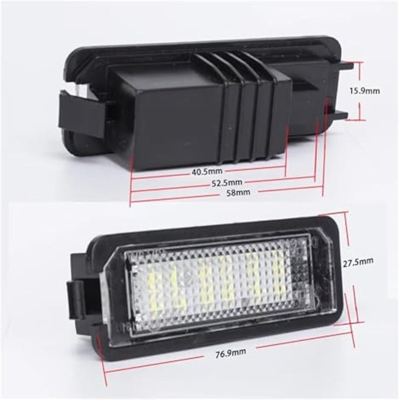 Wivplex LED License Plate Lights for VW Models - Image 4
