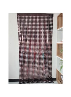Arabest Golden Laser Square Curtain Party Decor Black 1*2m 