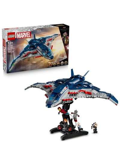 LEGO Marvel Avengers: Age of Ultron Quinjet Set 76325 (Age 12+, 1131 Pieces)