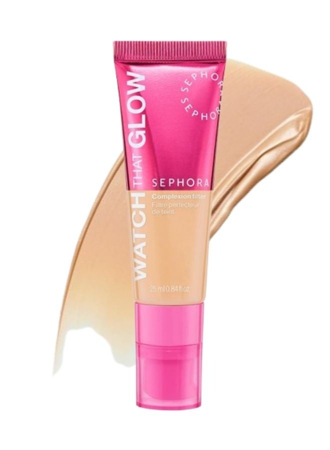 SEPHORA COLLECTION Watch That Glow Glow-Boosting Complexion Filter –  Fair 2 - Fair-Light w/ Neutral Peach Undertones, Radiant Finish, 0.84 oz/25 mL - Image 1