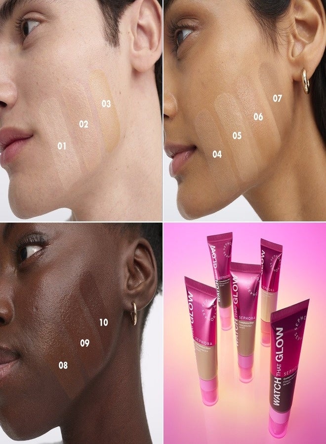 SEPHORA COLLECTION Watch That Glow Glow-Boosting Complexion Filter –  Fair 2 - Fair-Light w/ Neutral Peach Undertones, Radiant Finish, 0.84 oz/25 mL - Image 2