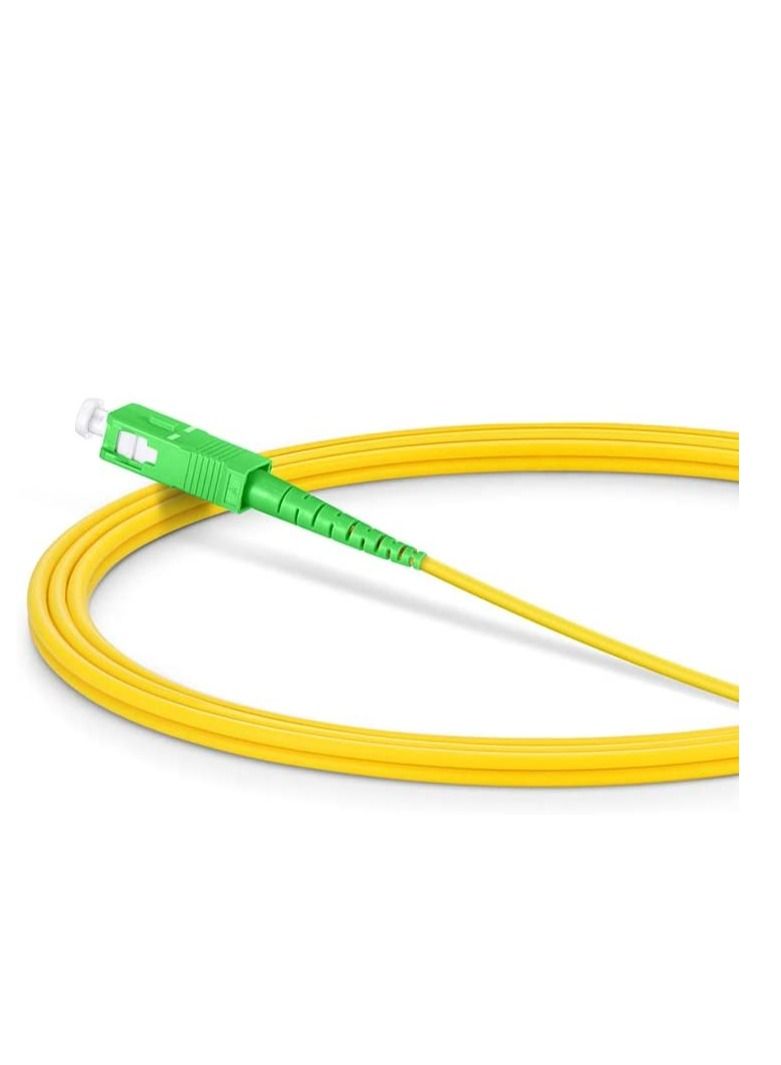 DKURVE كابل الألياف الضوئية أحادي الوضع البسيط SC APC إلى SC APC PVC - Image 2