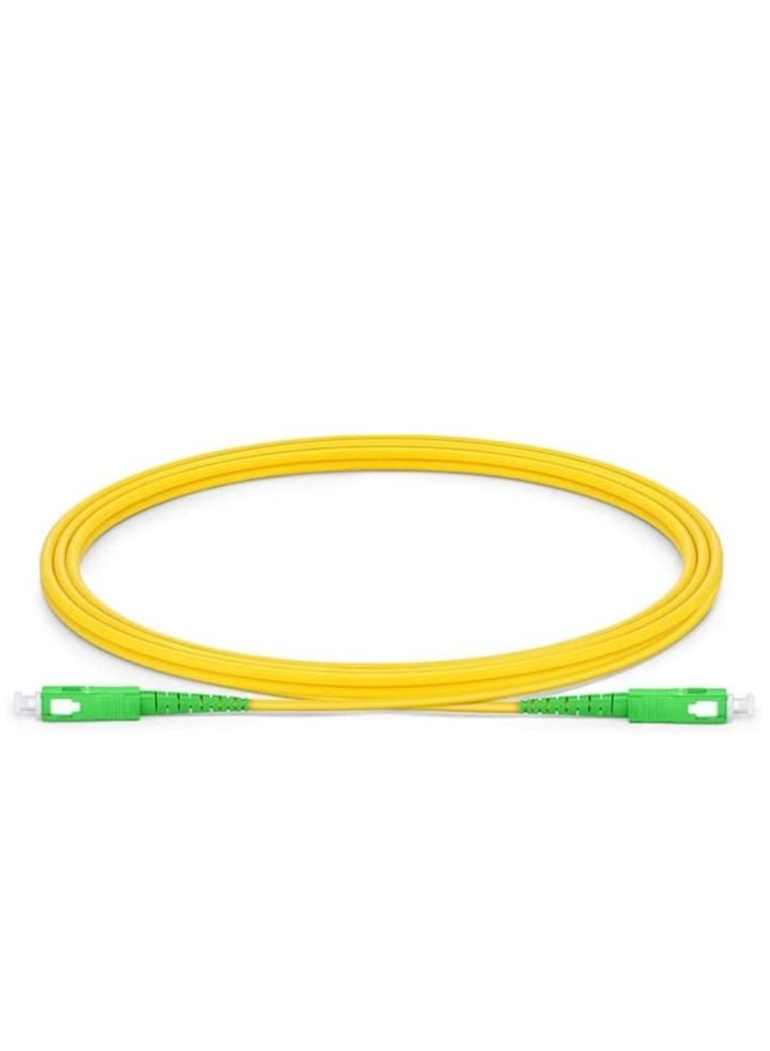 DKURVE كابل الألياف الضوئية أحادي الوضع البسيط SC APC إلى SC APC PVC - Image 1