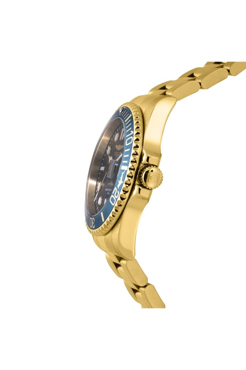 Invicta ساعة كواتز للغوص للرجال من إنفيكتا، ذهبية، 30024 - Image 2