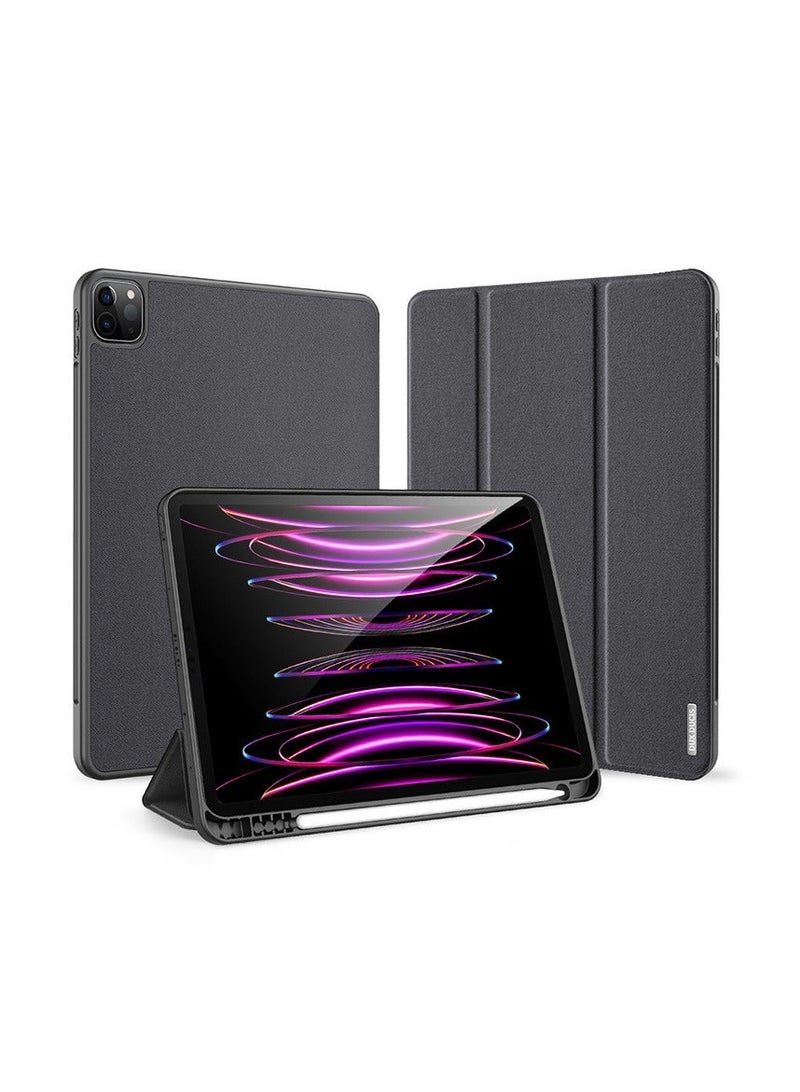 general Compatible with iPad Pro 11/13 2024 Tablet Case, iPad Air 13 2024 Slim PU Leather Case, Triple Folding Stand Case with Auto Wake/Sleep Function - Image 2