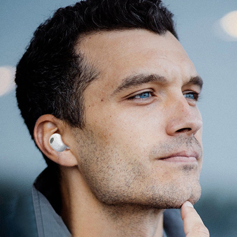 Wireless Earphone Pink 6mm Stereo Sound Unit Hifi Sound - Intelligent Noise Reduction Wireless Earphone for Long-Time Wearing, Separate Or Pair Use - Image 2