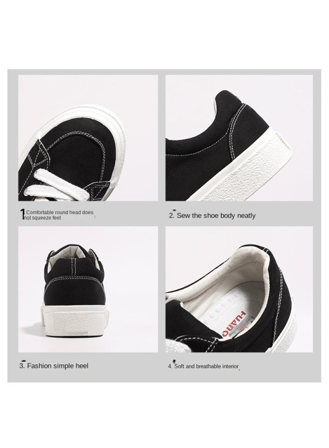 UNIVERSAL Classic Thick-sole Canvas Shoes, Men's Casual Sneakers For Spring And Autumn, Versatile And Lightweight Student Shoes, Unisex Autumn Casual Plimsolls - Image 5