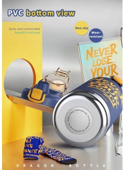 StarAndDaisy StarAndDaisy Smart Kids School Water Bottle SUS Insulated Thermos (Jumbo-Blue)  - Image 4