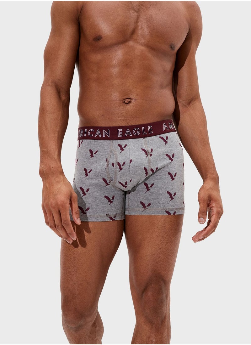 American Eagle - Logo Print Trunks - Image 1