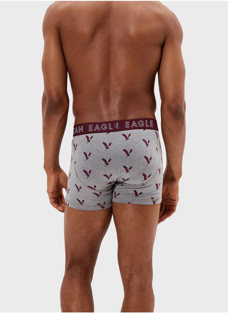 American Eagle - Logo Print Trunks - Image 1