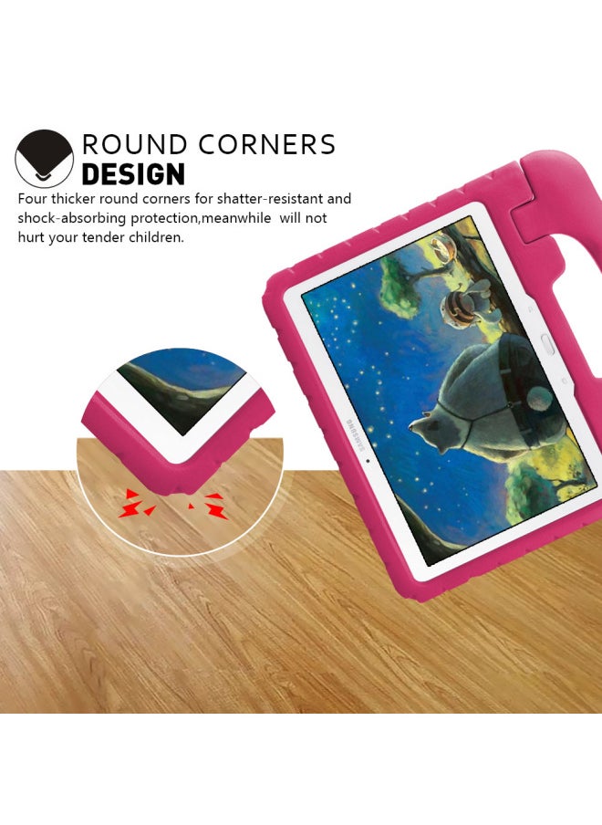 2020 Student Computer Bag Protective Cover EVA Learning Machine Drop-resistant Shell MediaPad T5/M5/M6 In Stock-Color:Rose Red-Applicable Model:sx T800