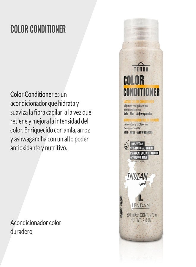 Lendan - Colored Hair Conditioner - Terra Color Conditioner - 300 ml - Hydrates and Softens Hair - Improves Hair Color Intensity - Strengthens Hair - Shiny Hair - Vegan - Image 2