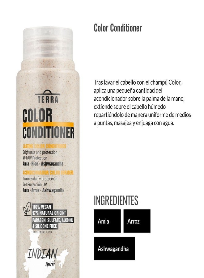 Lendan - Colored Hair Conditioner - Terra Color Conditioner - 300 ml - Hydrates and Softens Hair - Improves Hair Color Intensity - Strengthens Hair - Shiny Hair - Vegan - Image 4