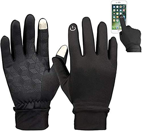 Handcuffs Unisex Synthetic Cycling Gloves | Water-Resistant Outdoor Athletic Mittens with Touchscreen Design, Non-Slip Silicone Grip, Reflective Material | Comfortable Elastic Fit - Image 1
