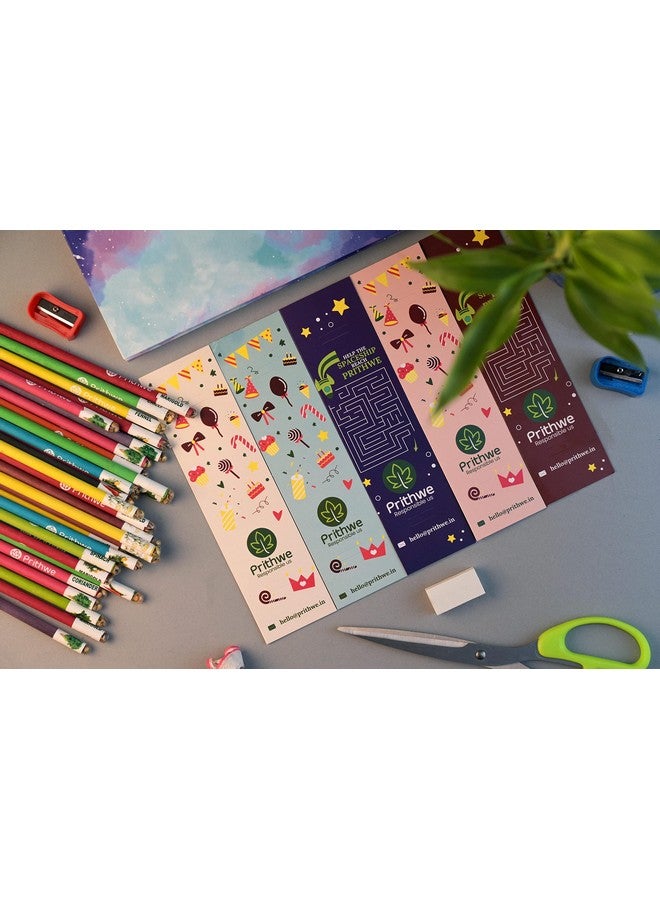 Prithwe Ecofriendly Plantable Seed Black Pencils Gift Pack (Pack Of 50 Pencils - 2 X 25 Sleeves) - Image 3