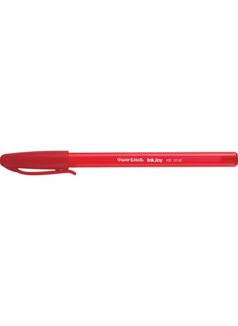 Inkjoy 100 Capped Ulv M Tip Red