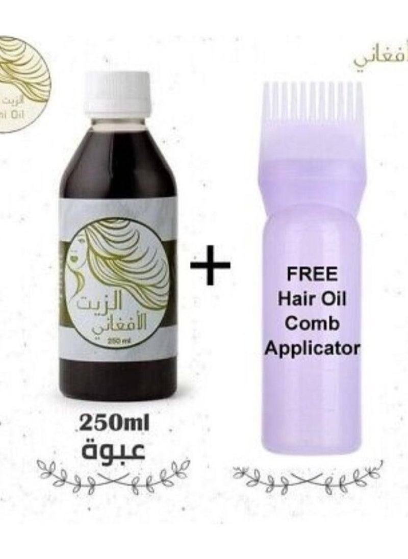 AFGT Original Afghan oil 250 ml with comb  - Image 1
