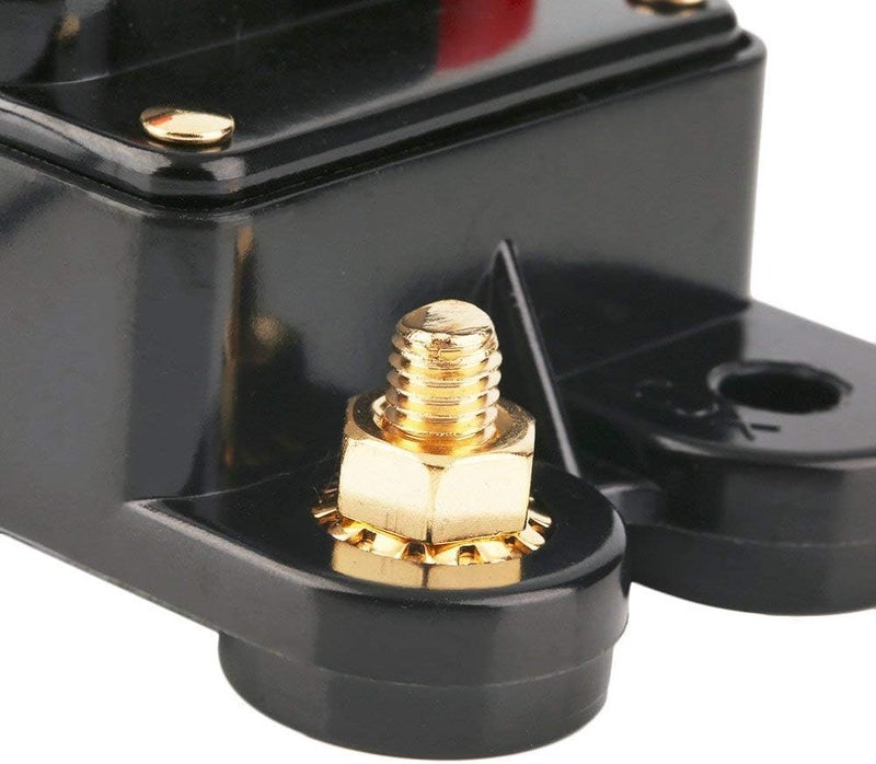 ANJOSHI Circuit Breaker 250amp with Manual Reset Home Solar System Fuse Holder for Car Audio and Amps Protection 12V-24V DC Reset Fuse Inverter Replace Fuses - Image 5