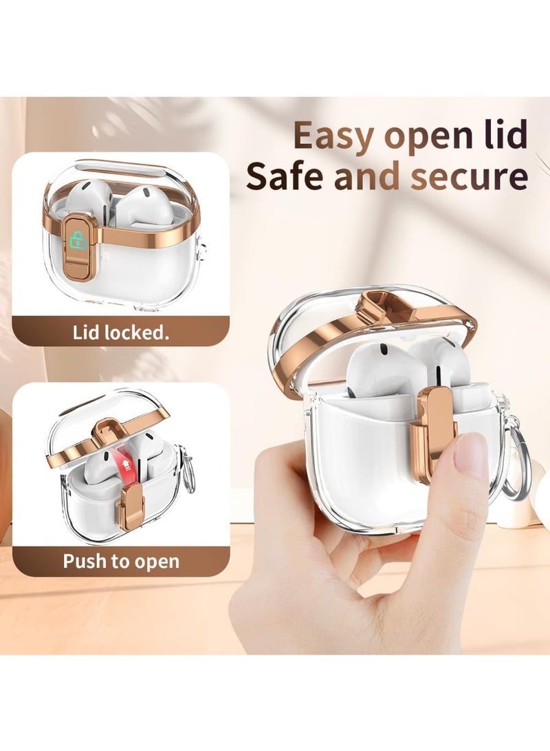 for AirPods Pro 2nd Gen Case with hook, Military Hard Protective Armor with Lock, for AirPod 2 Charging Case - Image 2
