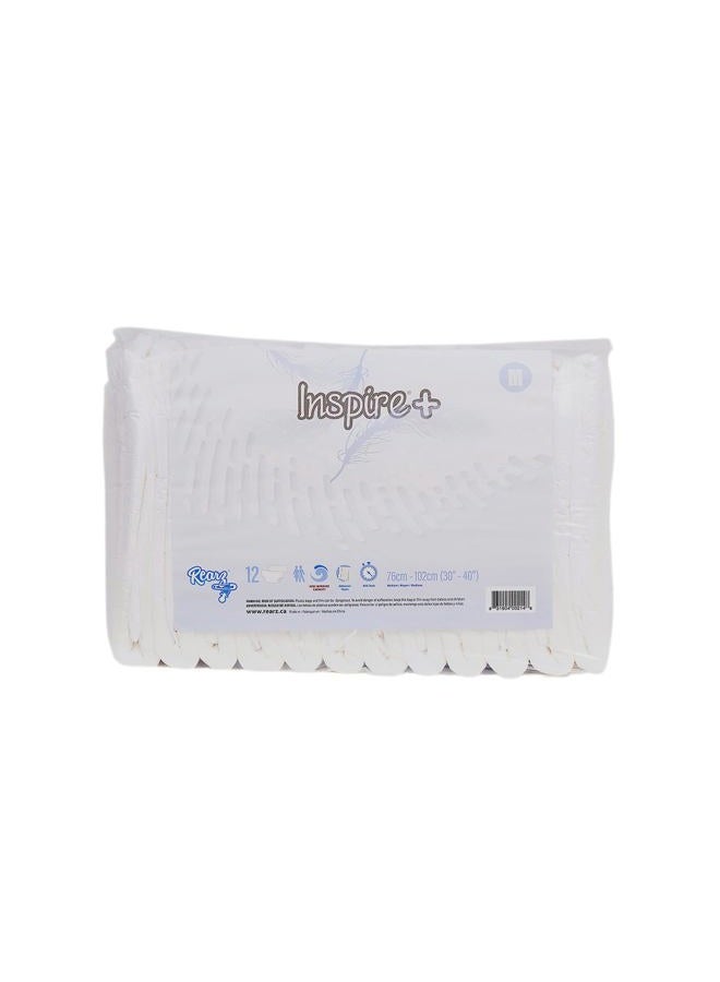 Rearz Inspire+ Adult Nighttime Briefs (12 Pack) (Medium) - Image 2