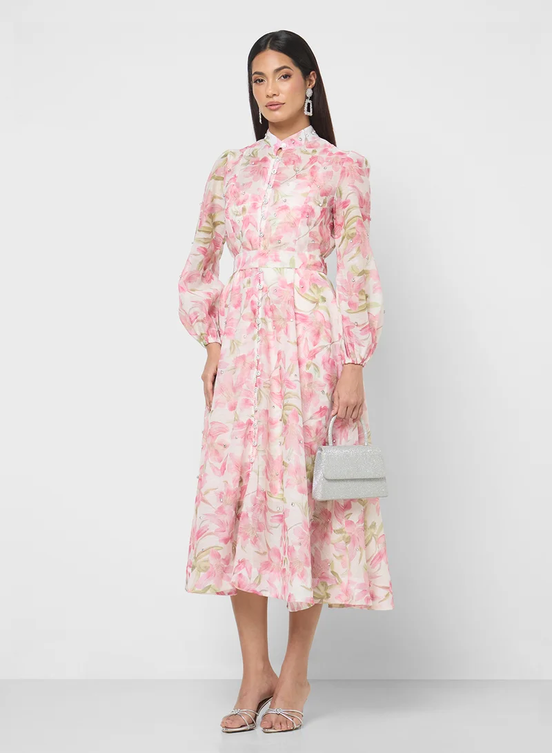 ELLA Floral Print Dress