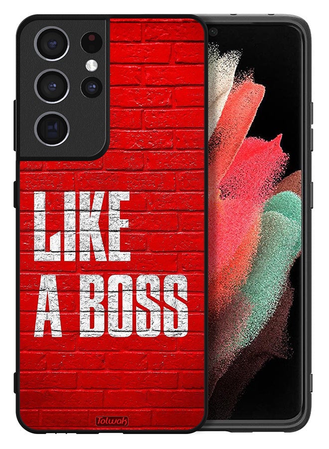 Tolwak Samsung Galaxy S21 Ultra 5G Protective Case Cover Like A Boss - Image 2
