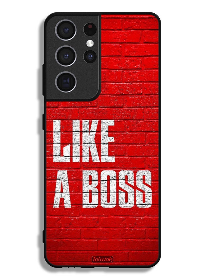 Tolwak Samsung Galaxy S21 Ultra 5G Protective Case Cover Like A Boss - Image 3