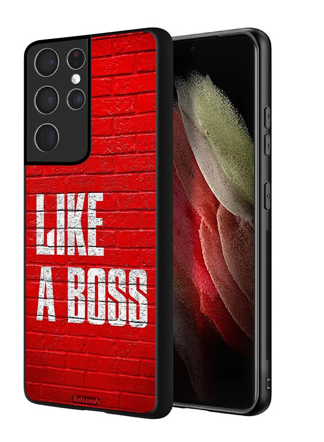 Tolwak Samsung Galaxy S21 Ultra 5G Protective Case Cover Like A Boss - Image 1