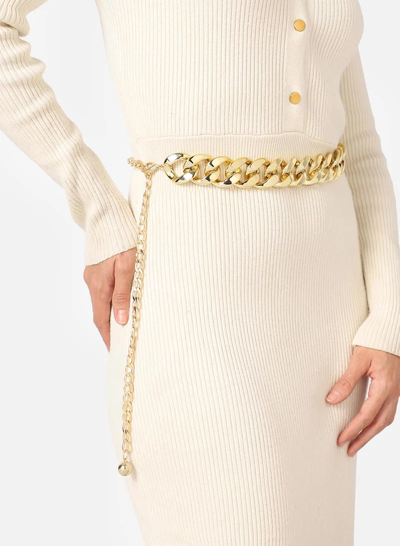 صوص هاوت Solid Waist Belt